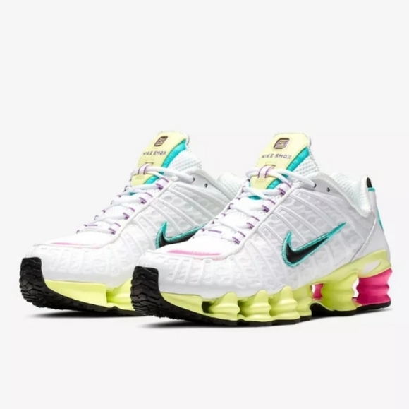 nike shox tl green